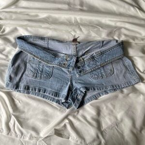 Vintage Aeropostale Light Blue Jean Shorts